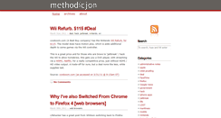 Desktop Screenshot of methodicjon.com